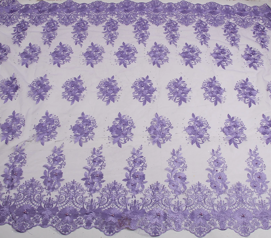 

Latest French Nigerian Laces Fabrics 2019 High Quality Tulle African Laces Fabric Wedding French Tulle Lace Material XY2528B-1
