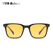 Двух часах TR90 гибкие очки оправа, желтые игровые очки для компьютера антибликовыми свойствами блокирует свет очки для близоруких X5025