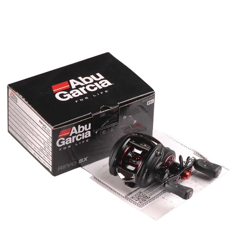 ABU GARCIA REVO SX HS HS-L 7.1:1 6.4:1 LOW PROFILE Baitcasting Fishing Reel 10BB 189G 9KG Mag Trax Saltwater Fishing Reel