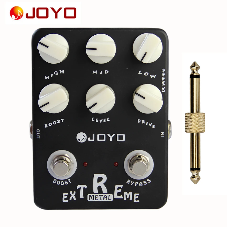 Звуковая педаль для гитары JOYO Экстрим металл (симулятор усилителя) 1 шт. разъем