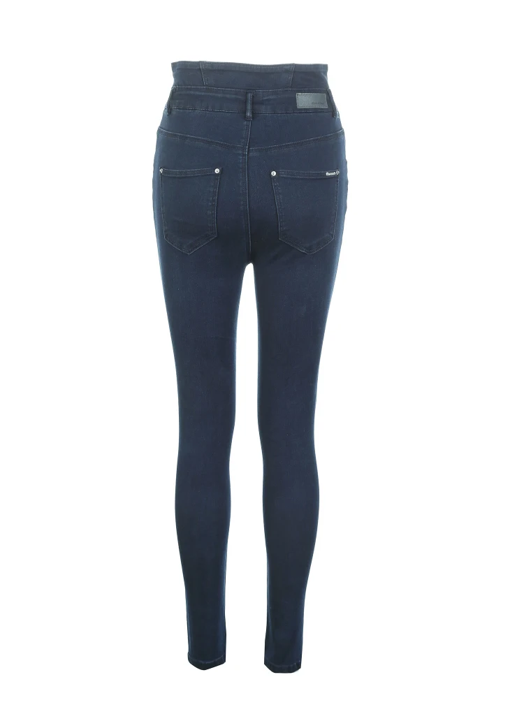 Vero Moda новые женские двубортные джинсы с высокой талией | 318349560