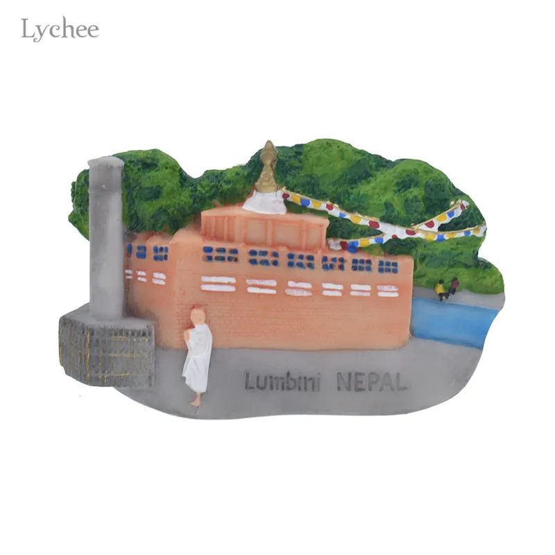 Lychee 1 шт. Непальские магниты на холодильник искусственная смола наклейки ручной