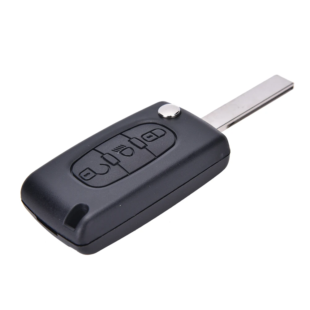 

Flip Key For Citroen C4 Picasso CE0536 3 Buttons Remote Case Fob Shell