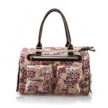 Британская печать флага модная переноска для собак сумка модная маленькая сумка для щенков