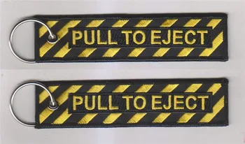 

Pull To Eject Motorcycle Keychain Traditional Fabric Keyring Key Chain