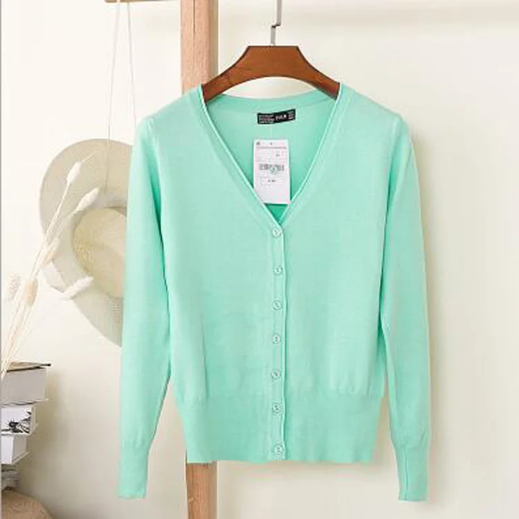 

Baharcelin High Quality Big Size 3XL 4XL Cardigans Women casual Sweet Crochet Knitted Blouse Long-sleeve Sweaters Cardigan