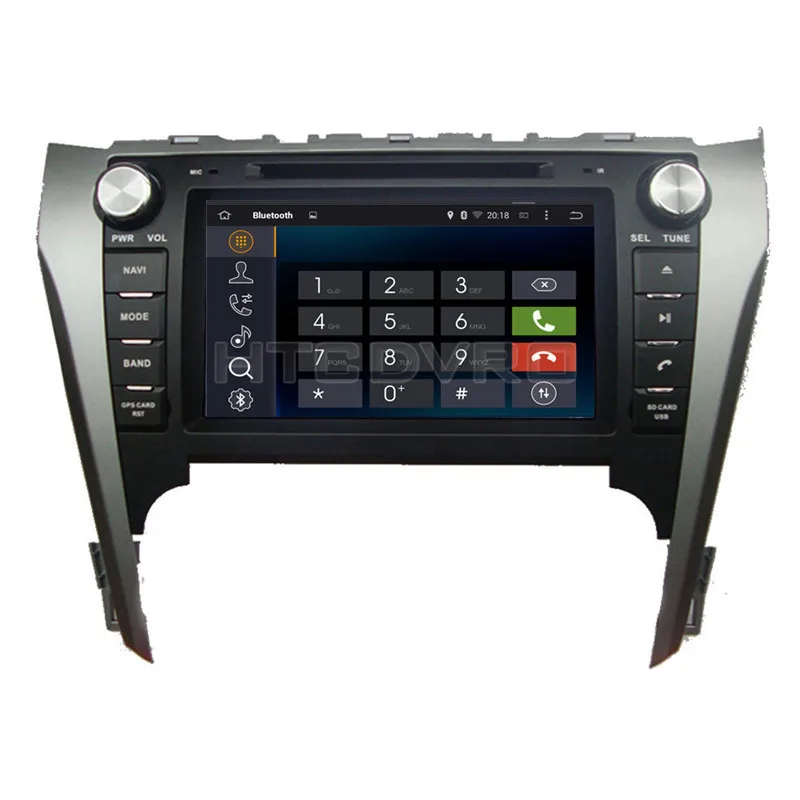 Cheap YMODVHT 8inch 4G Octa Core Android 9.0 7.1 Car DVD Player for Toyota Camry 2012 2013 2014 GPS Auto RDS Radio Audio Video Stereo 4