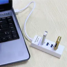 Kebidu супер скорость 4 порта USB 3,0 концентратор 4 порта разъем зарядки для ноутбука/ультрабук с VL812 чипсет периферийные устройства Аксессуары