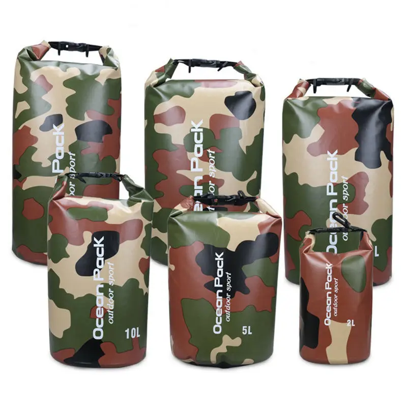 

Outdoor PVC Swimming Waterproof Bag Dry Durable Diving Floating Camping Hiking Waterproof Bag Dry Bag Travel Kits