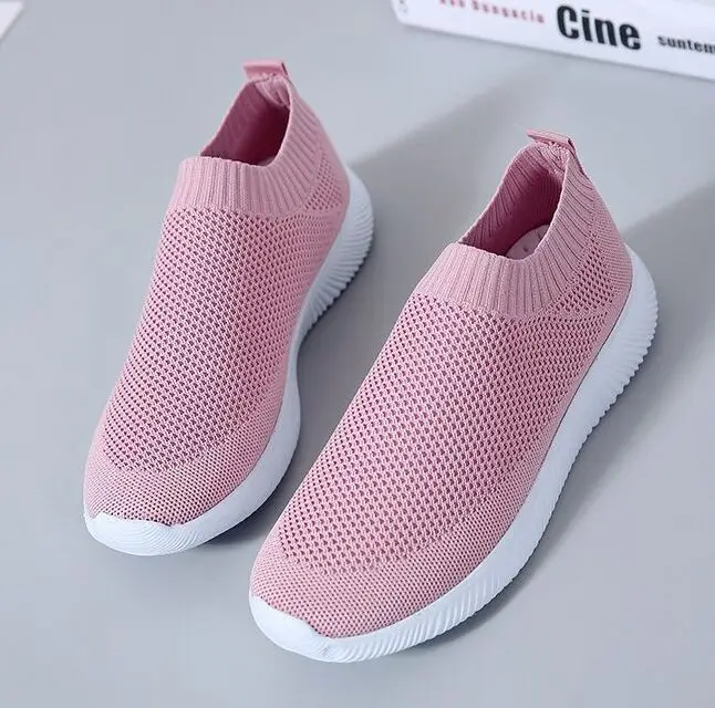 

ONKE New 2019 Summer Athletic Sneakers For Women Breathable Mesh Socks Running Shoes Female Outdoor Top quality Sport Shoes
