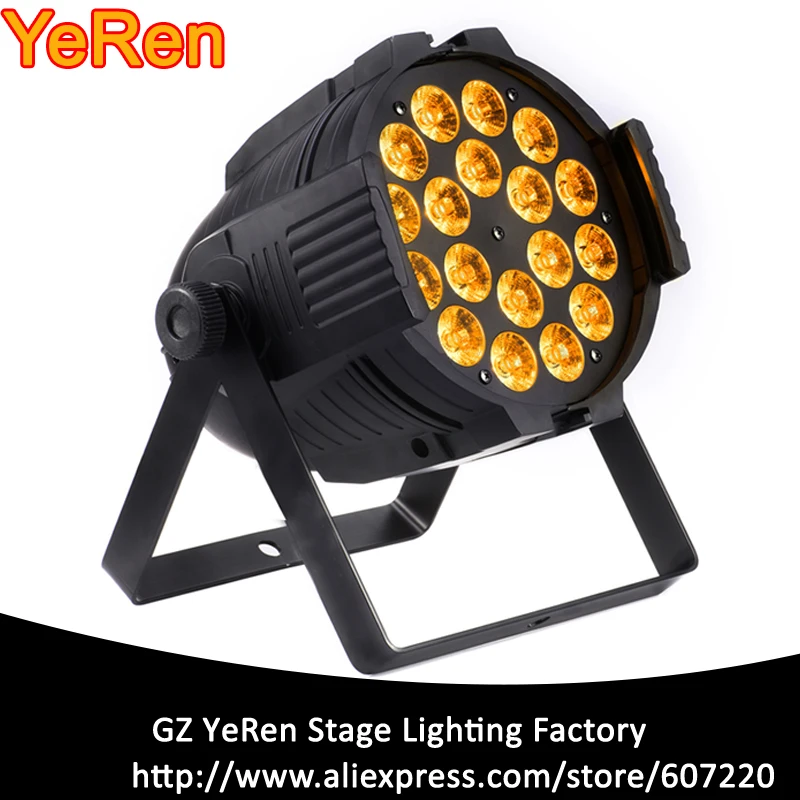 (24 pieces/lot) Par Can Led Par Light 180W RGBWA 5 in1 colors