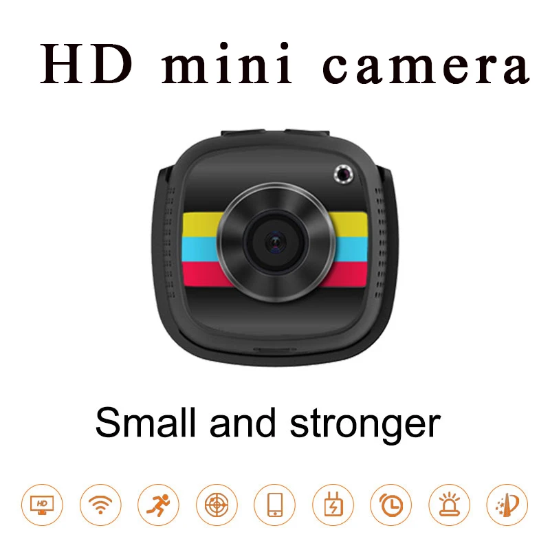

Mini Camera Wifi IP with Motion Sensor 720P Mini Camera Wifi HD Night Vision for iphone Android Video Security Magnetic Clip