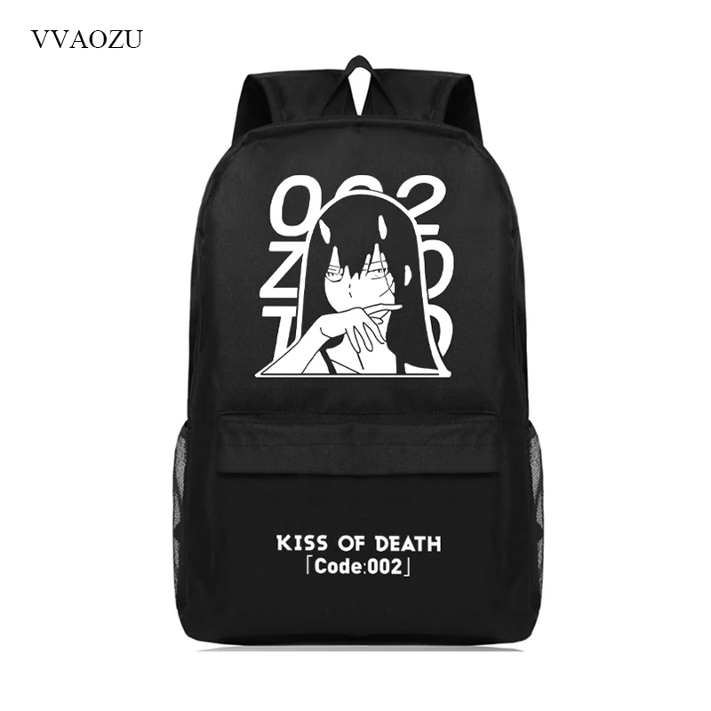 

Рюкзак DARLING in the FRANXX для косплея DitF ZERO TWO, наплечная сумка с героями мультфильмов, Женский дорожный рюкзак
