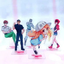 Аниме Hataraku Cells на работе акриловая подставка фигурка настольное украшение Коллекция Модель игрушки куклы подарки косплей