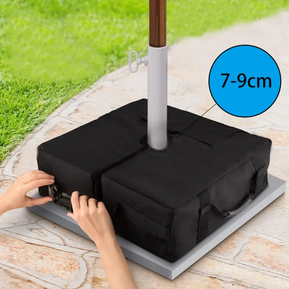 

Outdoor Umbrella Base Tent Sandbag Sand Weight Bag Patio Sunshade Gravity Base For Canopy Sand Ergonomic Stand Add Weight