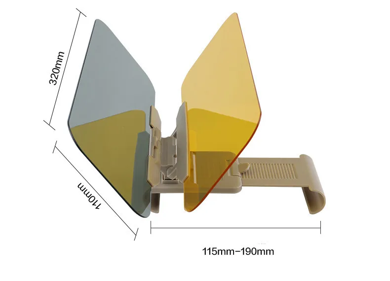 HD Автомобильный солнцезащитный козырек очки для водителя день и ночь анти-ослепляющее зеркало автомобиля прозрачный вид ослепительные очки интерьерные аксессуары