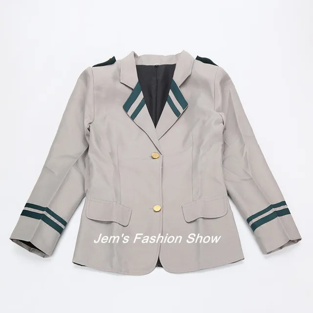 Boku no Hero Academia AsuiTsuyu Yaoyorozu Momo School Uniform My Hero Academia OCHACO URARAKA Midoriya Izuku Cosplay Costume -