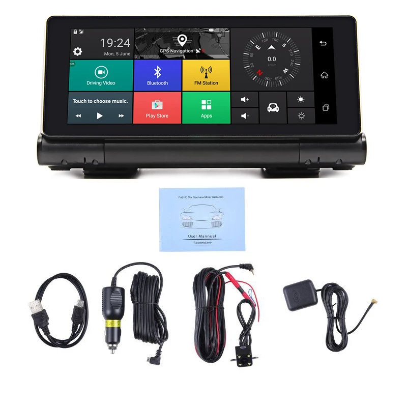 QUIDUX-7-Inch-1080P-Dash-camera-ADAS-4G-Android-GPS-Navigation-Dual-Lens-Car-Video-Camera