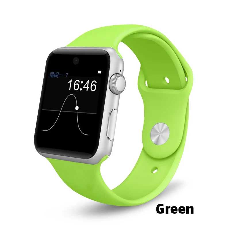 Оригинальные DM09 водонепроницаемые Смарт-часы ips круглый экран спортивные умные часы для Apple Watch huawei Android IOS телефонов - Цвет: Зеленый