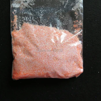 

GD26-8 Free Shipping Wholesale 100g/bag Orange Mixed Glitter Nice Nail art Glitter Pieces Nail art decoration