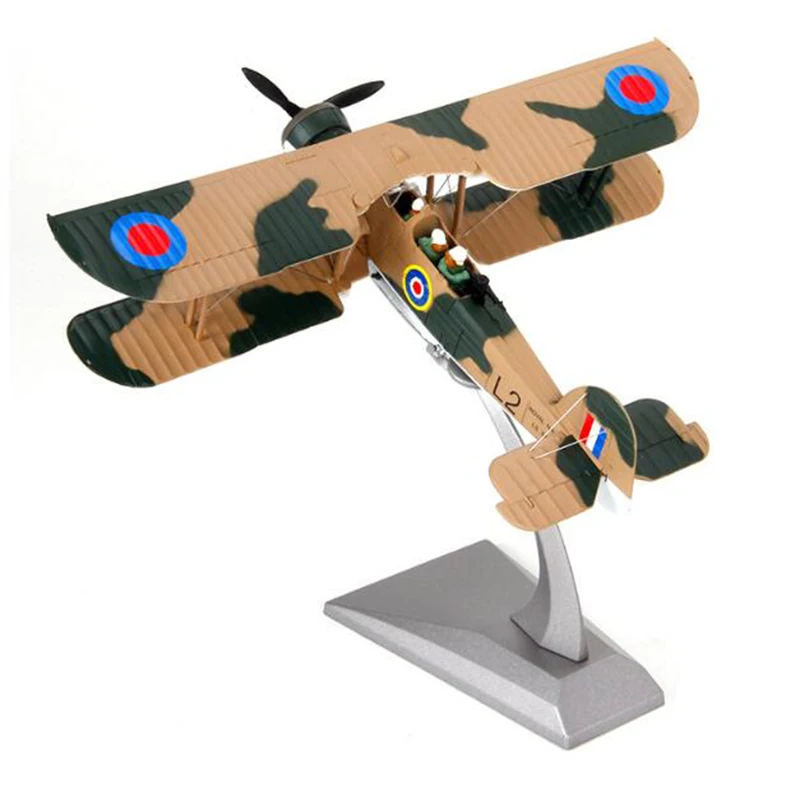 1/72 масштаб Второй мировой войны Англия Классический реактивный истребитель морской армии меч рыбы авиационный самолет модели взрослых