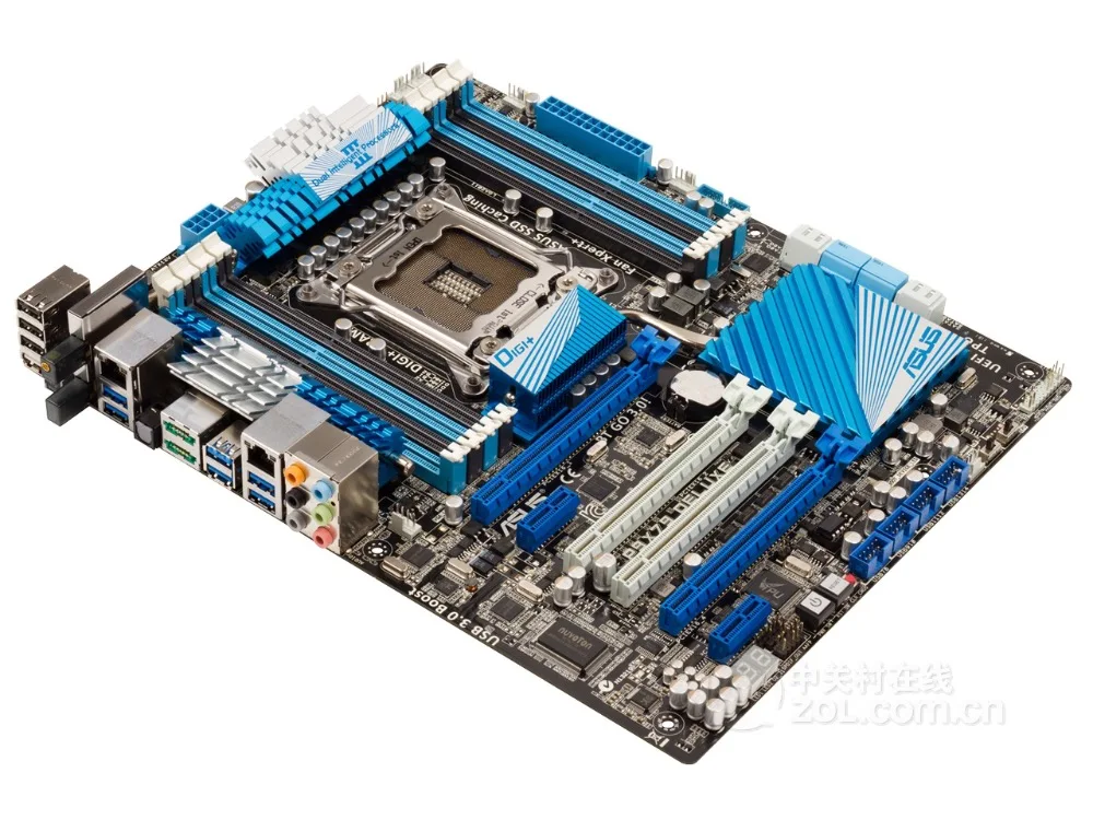 ASUS P9X79 デラックスオリジナルマザーボード LGA 2011 DDR3 ため i7 ...