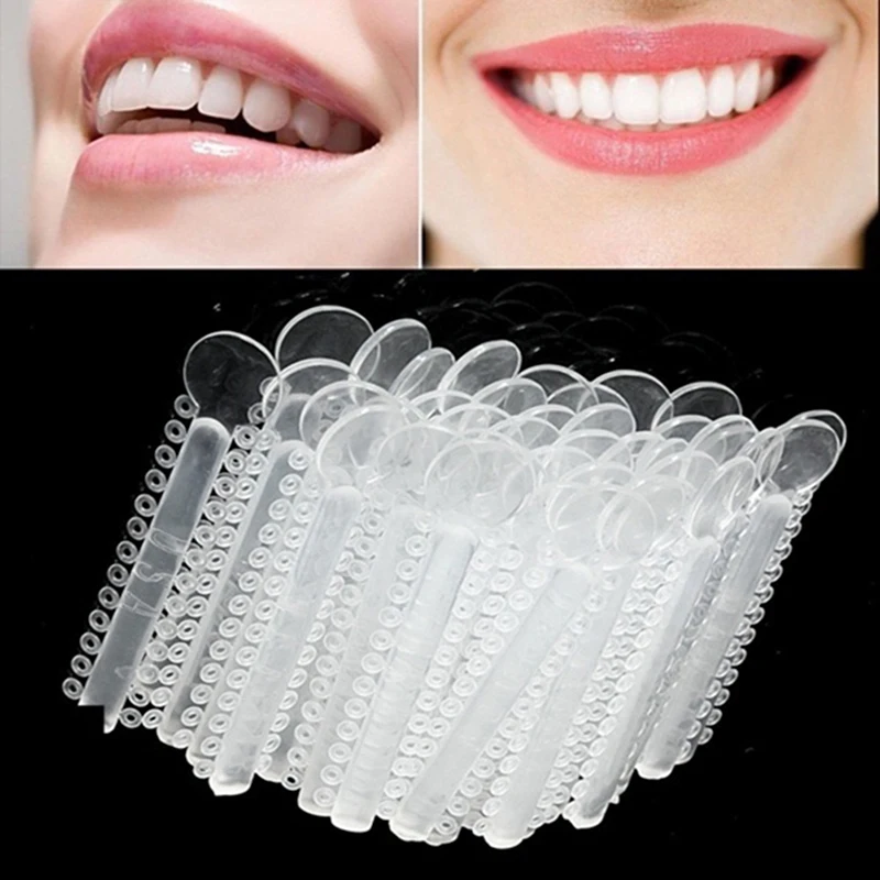 20/40Pcs Transparent/ Black/Colorful Dental Oral Ligature Orthodontics Ties Elastic Rubber Bands Dentist Tools Wholesale