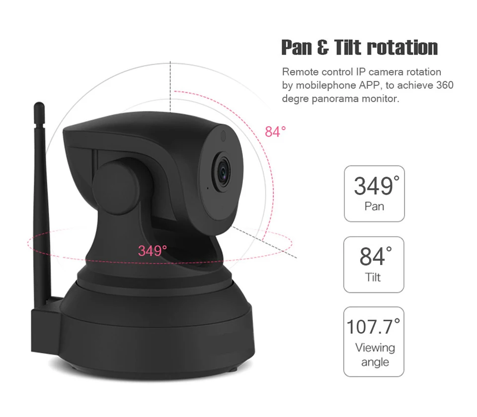 CDYCAM мини ip-камера 2MP 1080 P/720 P Детский Монитор ночное видение CCTV камера WiFi беспроводная домашняя камера видеонаблюдения onvif