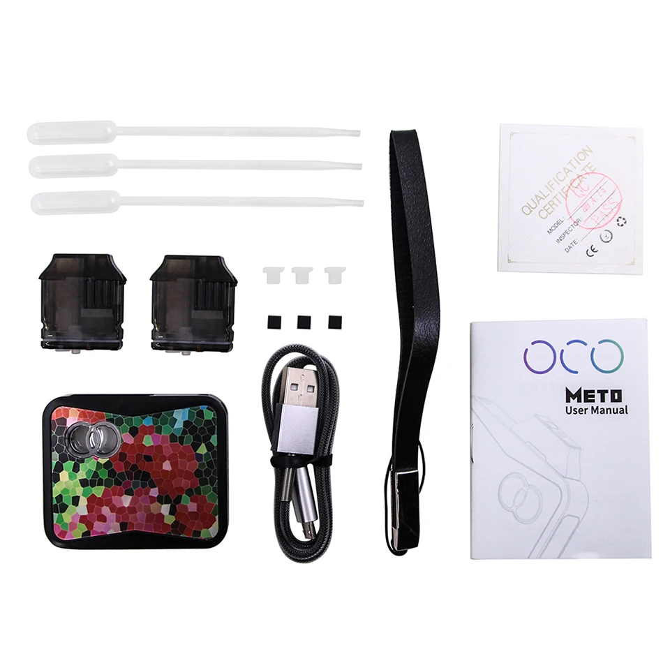 New Original SMY OCO METO Kit 3.7v 650mAh battery With 1.5ml Capacity Atomizer Tank Electronic Cigarette Vape Kits (5)