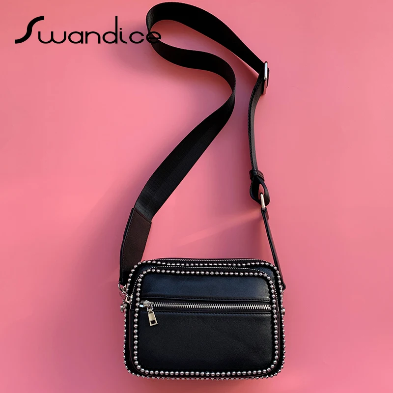 Натуральная воловья кожа с шариковой цепочкой, сумка через плечо для камеры, сумка через плечо, нагрудный ремень, сумки, сумки, для женщин