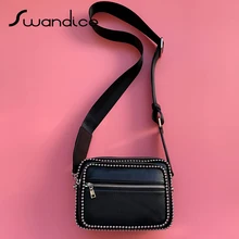 Натуральная воловья кожа с шариковой цепочкой, сумка через плечо для камеры, сумка через плечо, нагрудный ремень, сумки, сумки, для женщин