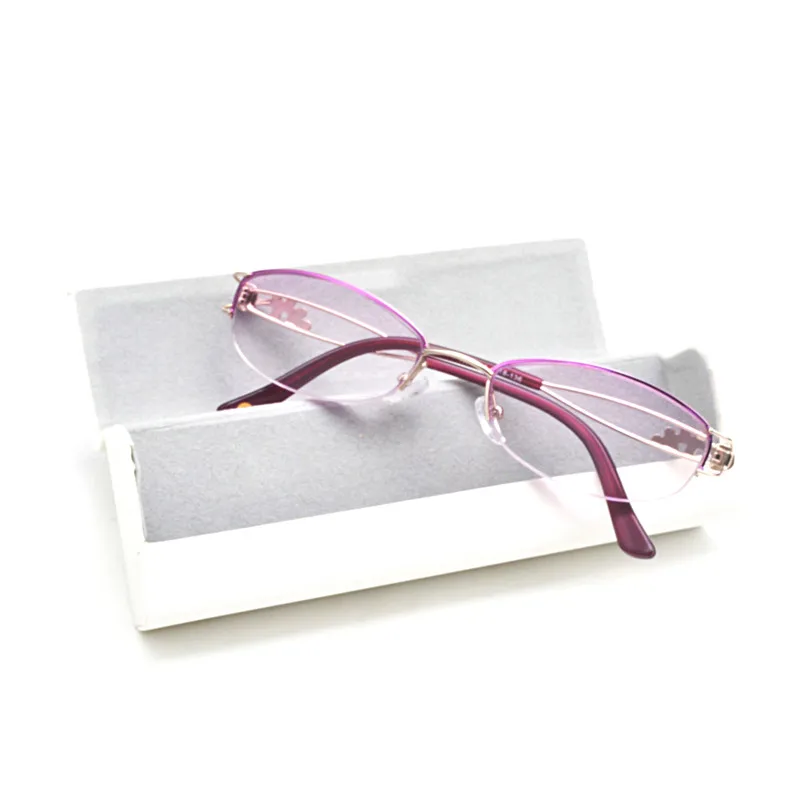Классические женские Алмазные очки для чтения, брендовые высококачественные элегантные женские очки для чтения из металлического сплава FML