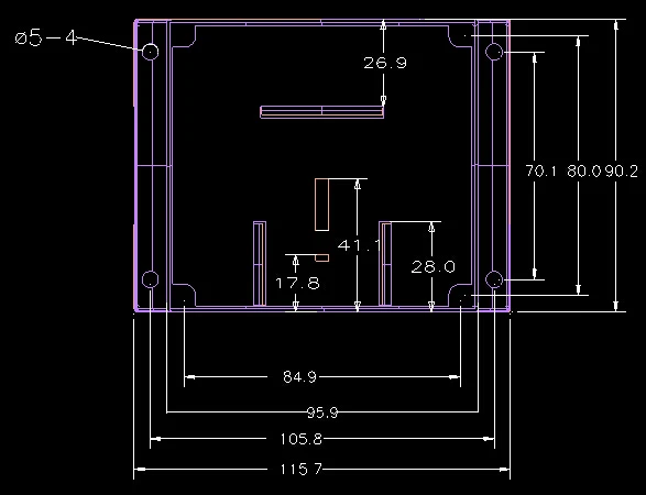 szomk electronics plastic enclosure for pcb junction box din rail enclosure control box szomk outlet boxes instrument enclosure box project box plastic housing  (2).jpg