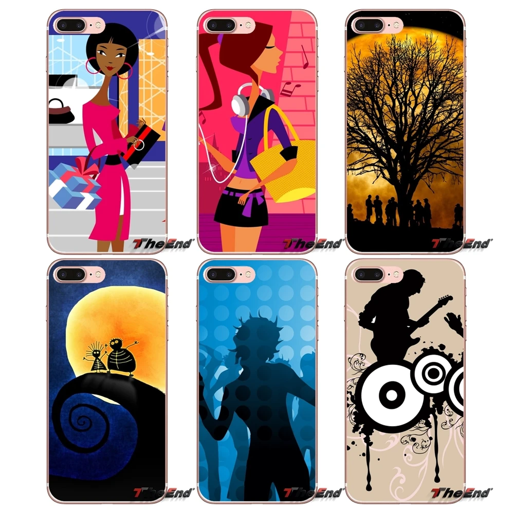 Vector People For Xiaomi Redmi 4 3 3S Pro Mi3 Mi4 Mi4i