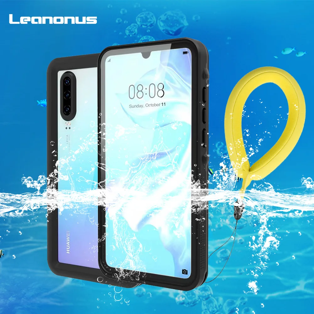 For Huawei P30 Pro P30 Waterproof IP68 Diving Swim Proof Dustproof Phone Case for Huawei P30Pro Full Sealed Outdoor Sport Coque