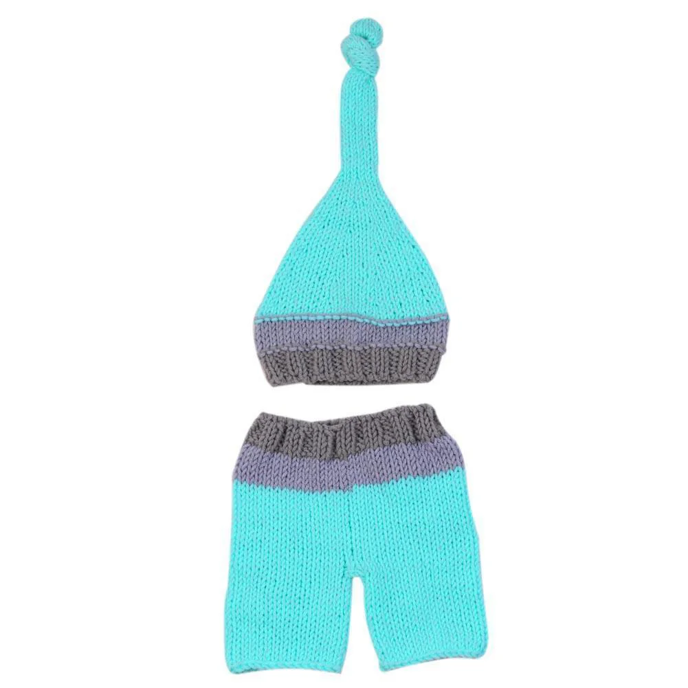 

Cute Newborn Baby Boys Girls Cute Crochet Knit Costume Prop Outfits Photo Photography Baby Like