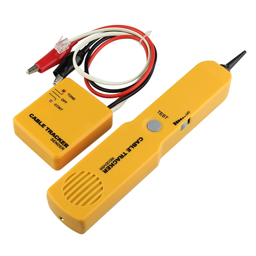 

RJ11 Wire Tracker Tracer for Telephone Ethernet LAN Network Cable Handheld Cable Tester Continuity Checking