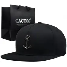 Cacuss Metall Hohe Qualität Cap Einstellbar Baumwolle Hut Flache Snapback Gorras Hip Hop Männer Frauen Baseball Cap Kostenloser Versand