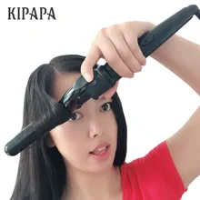 KIPAPA новые настоящие электрические профессиональные керамические бигуди для волос 100-240 В Плойка для завивки роликовая плойка Waver модные Инструменты для укладки