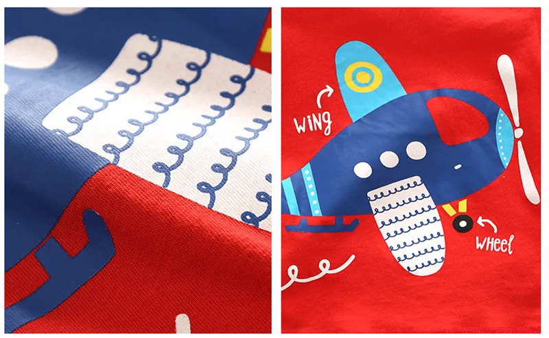 2017 New Boys Clothes Kids Summer Camiseta T-shirt Boys Clothing O-Neck Children Roupas Infantis Menino Baby Cotton T-Shirts 06