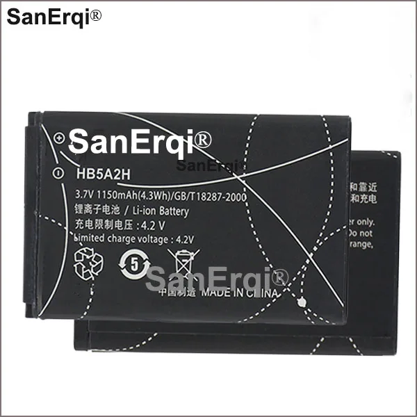 Batteria Per Huawei T552 U7510 U8110 U8500 E Altri, BTR7519 HB5A2H, 3.7V 1100mAh Li-ion
