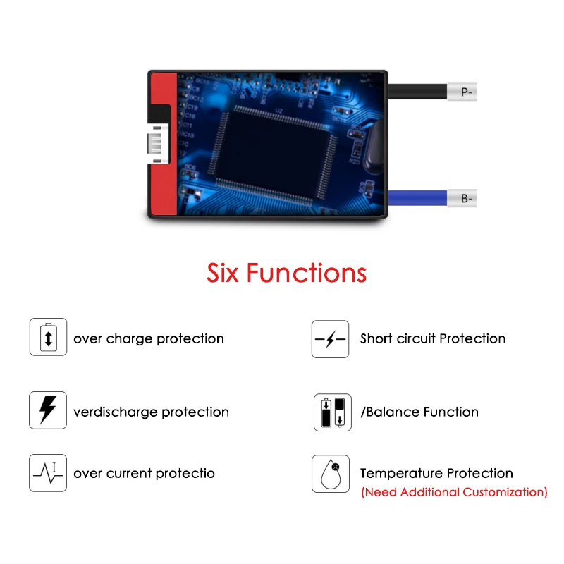 3S Li-Ion bms 10A 15A 25A 35A 45A 60A 12,6 V 18650 bms общий отдельный для 3,7 V литий-ионный аккумулятор с балансом