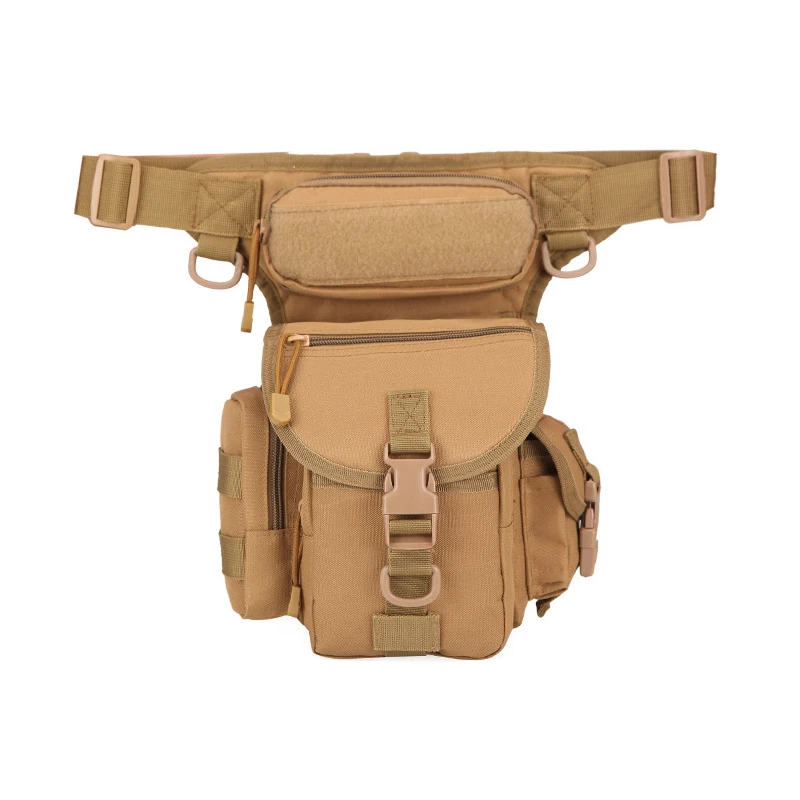 

Men Multi-pocket Waist pack high quality Mountaineering sport Leg bag waterproof Fanny Pack Outdoor camping belt bag Toolkit