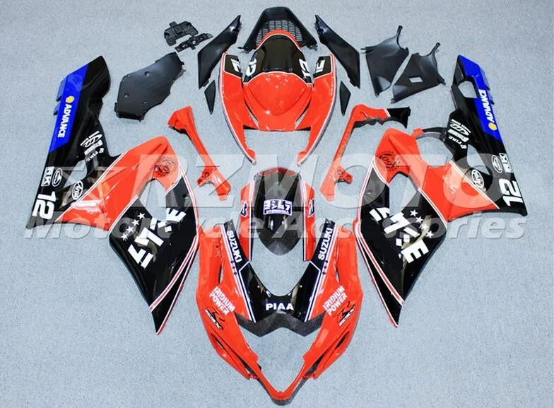 Новые мотоциклы полные Обтекатели подходят для Suzuki GSXR1000 K5 2005 2006 GSXR-1000 05 06 ABS пластик инъекции глянцевый синий красный черный