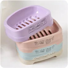 Креативный пластиковый дренаж для мыла, современный домашний быт, многофункциональные гигиенические салфетки для ванной комнаты, простой однослойный мыльница для хранения