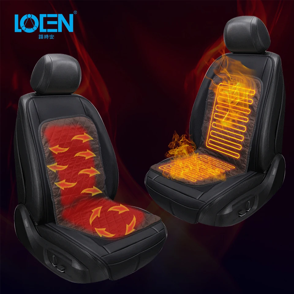 Loen 12v Car Seat Cover Heater Heating Pads Cushion Universal Warmer