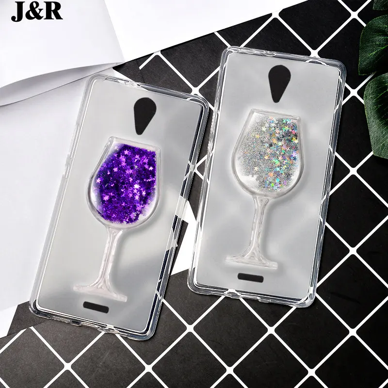 Case For BQ 5044 BQ-5044 Strike LTE BQS-5044 BQ5044 BQS5044 Soft TPU 3D Liquid Cover Quicksand Dynamic Glitter Transparent