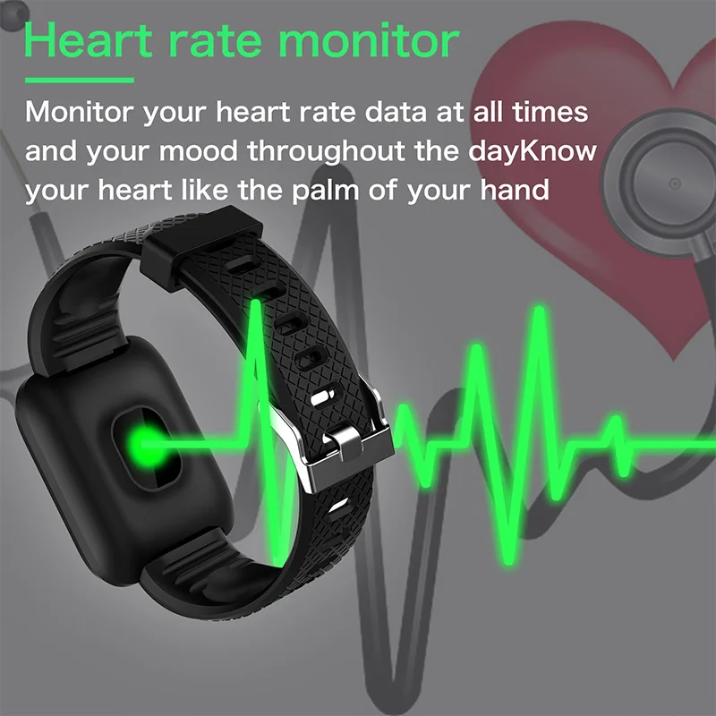 Умные часы умный браслет для мужчин кровяное давление водонепроницаемый Женский монитор сердечного ритма фитнес-трекер часы спортивные для Android IOS