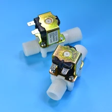 1/" пластиковый электромагнитный клапан 12 в 24 В 220 В Магнитная стиральная машина питьевой Диспенсер водяной пневматический переключатель регулятора давления