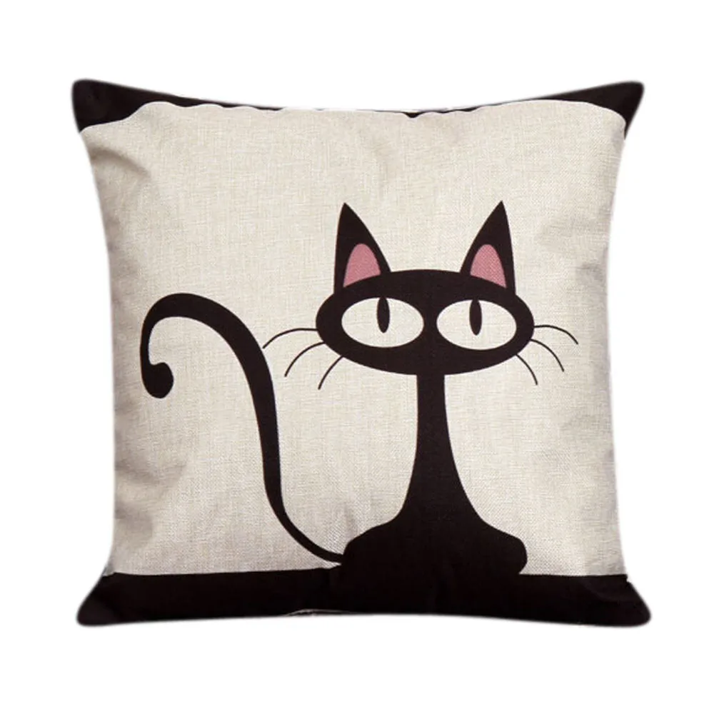 

Gajjar Pillow 45*45 Throw Pillow Waist Pillowcases geometric Cat Dropshipping support pillows for neck